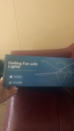 Brand new in box ceiling fan