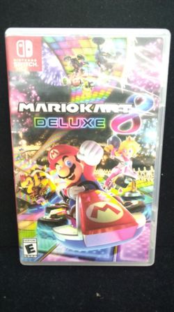 Màrio kart 8 deluxe for the Nintendo Switch