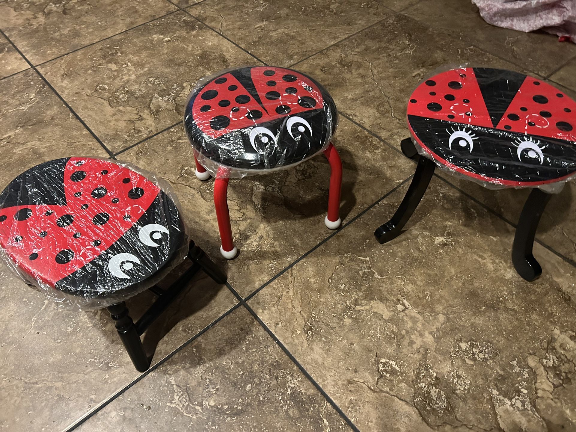 Lady bug Child Stools
