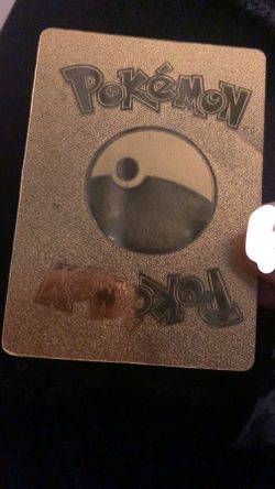 Moreno Pokémon Card 170hp Gold Card