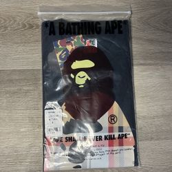 Top quality 1:1 replica Black Bape checkered T-shirt brand new