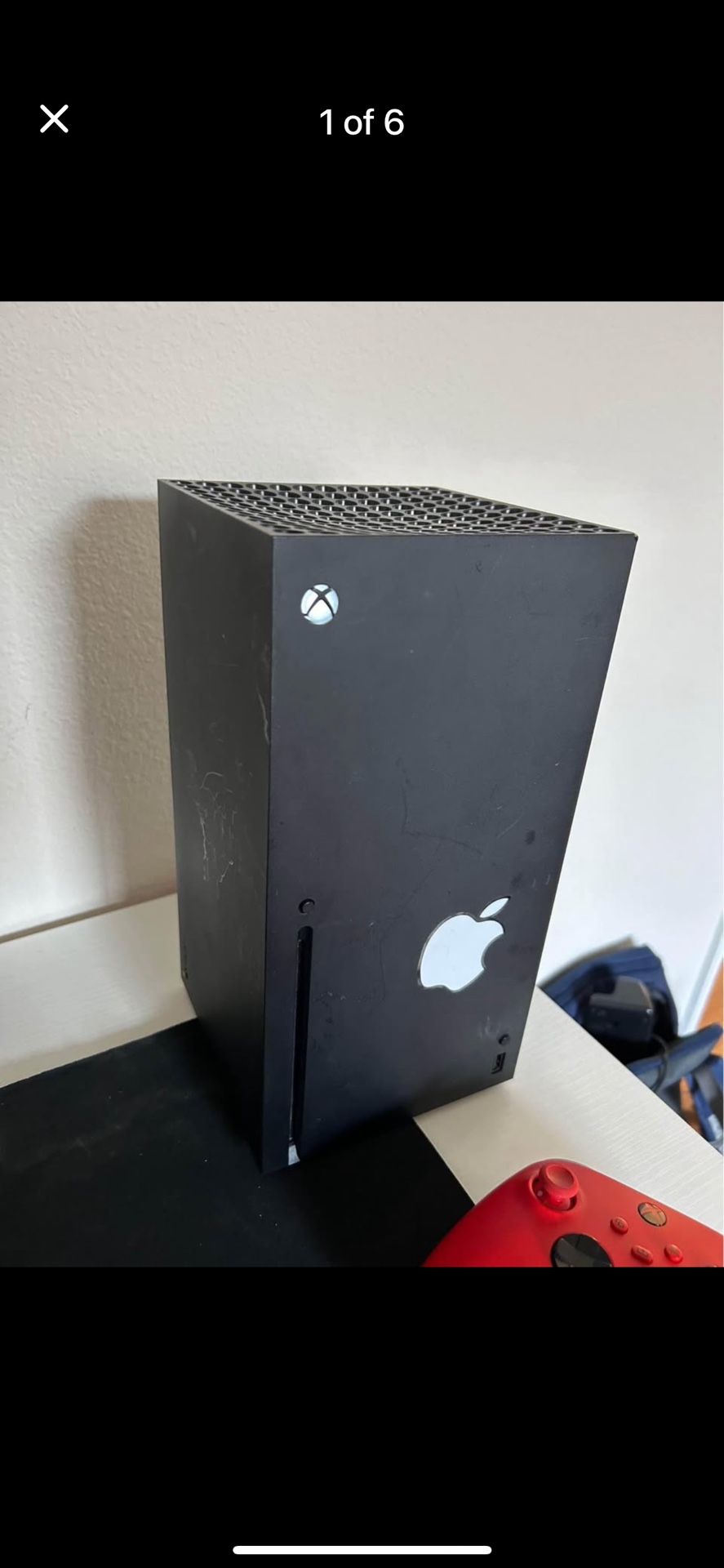 Xbox series X (with accessories) 512 SSD Black