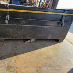Heavy Duty Job Box •Locks Not Included •See Pics For Dimensions• No Trades,  Cash Only.