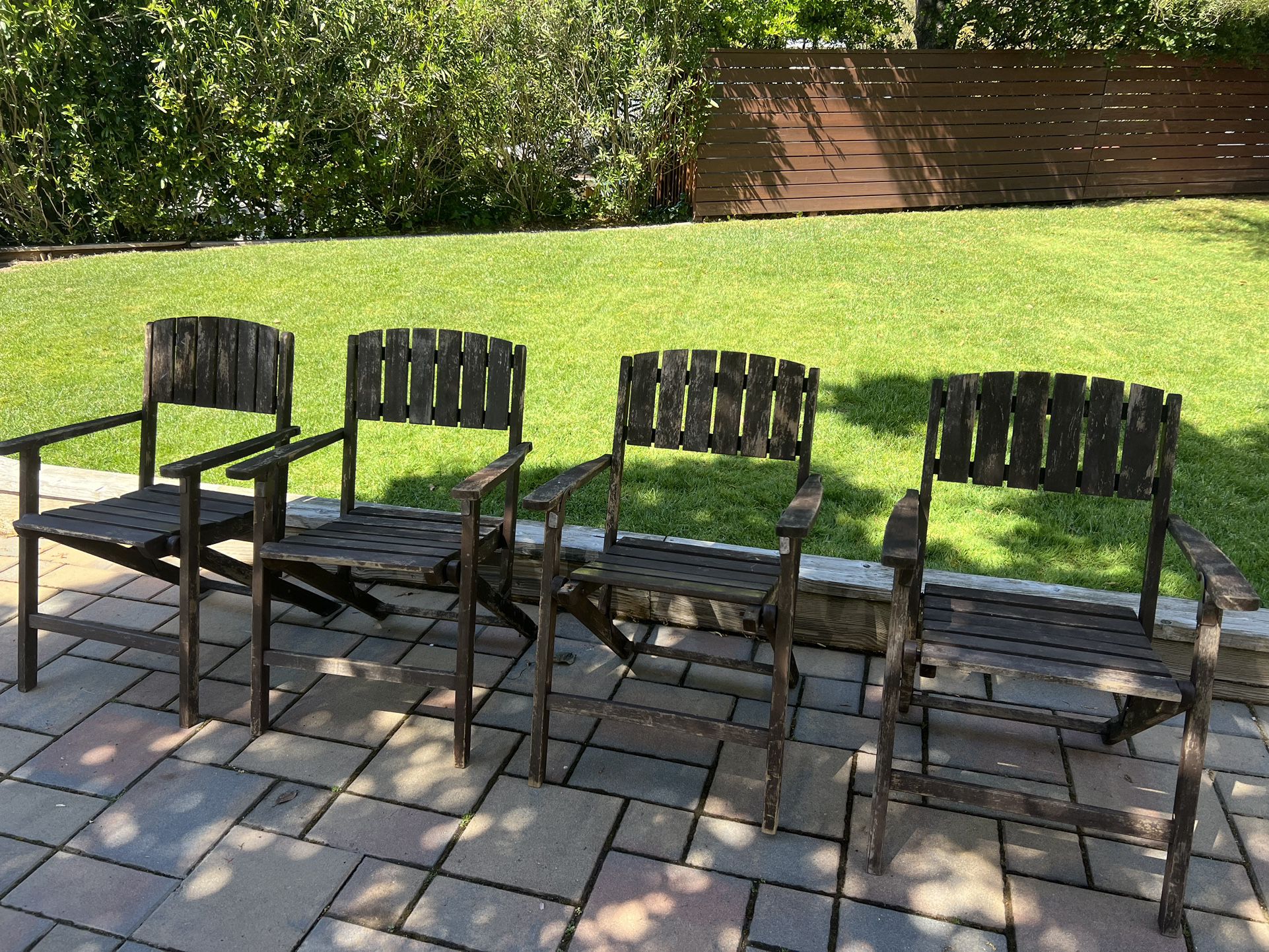 Outdoor Wooden Chairs
