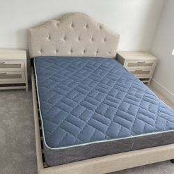 Queen Size Bed Frame With Mattress