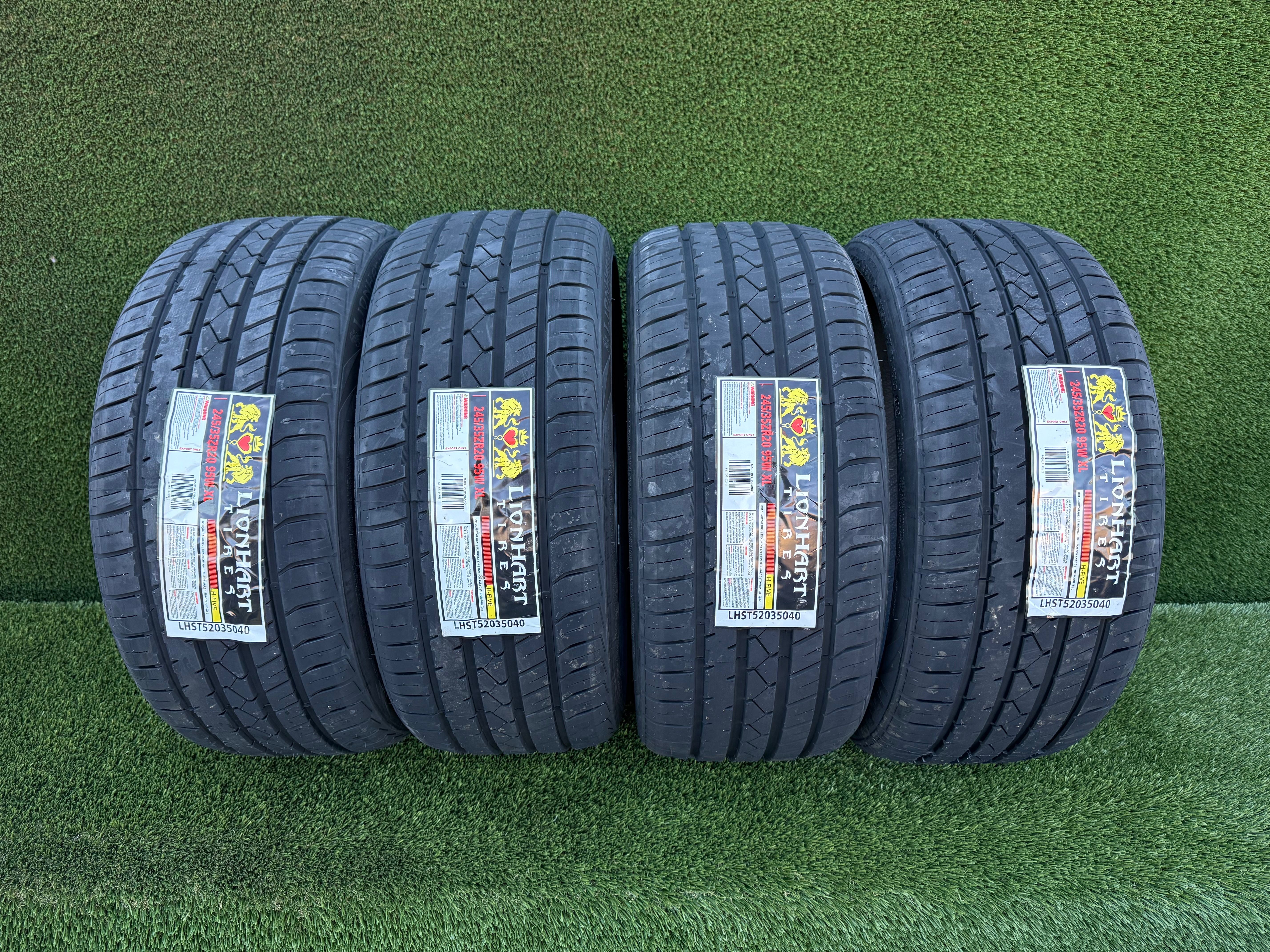 New 245/35/20 Lionhart LH-Five Tires