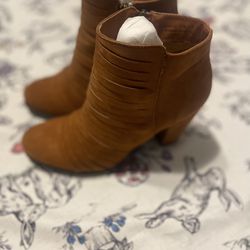Bamboo brand ankle boots