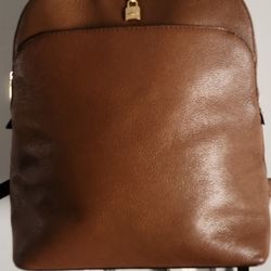 Michael Kors Adele Leather Backpack  