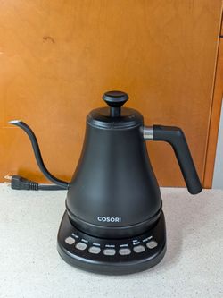 COSORI Electric Gooseneck Kettle with 5 Temperature Control Presets