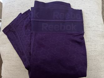 New Never Worn Purple Reebok Leggings
