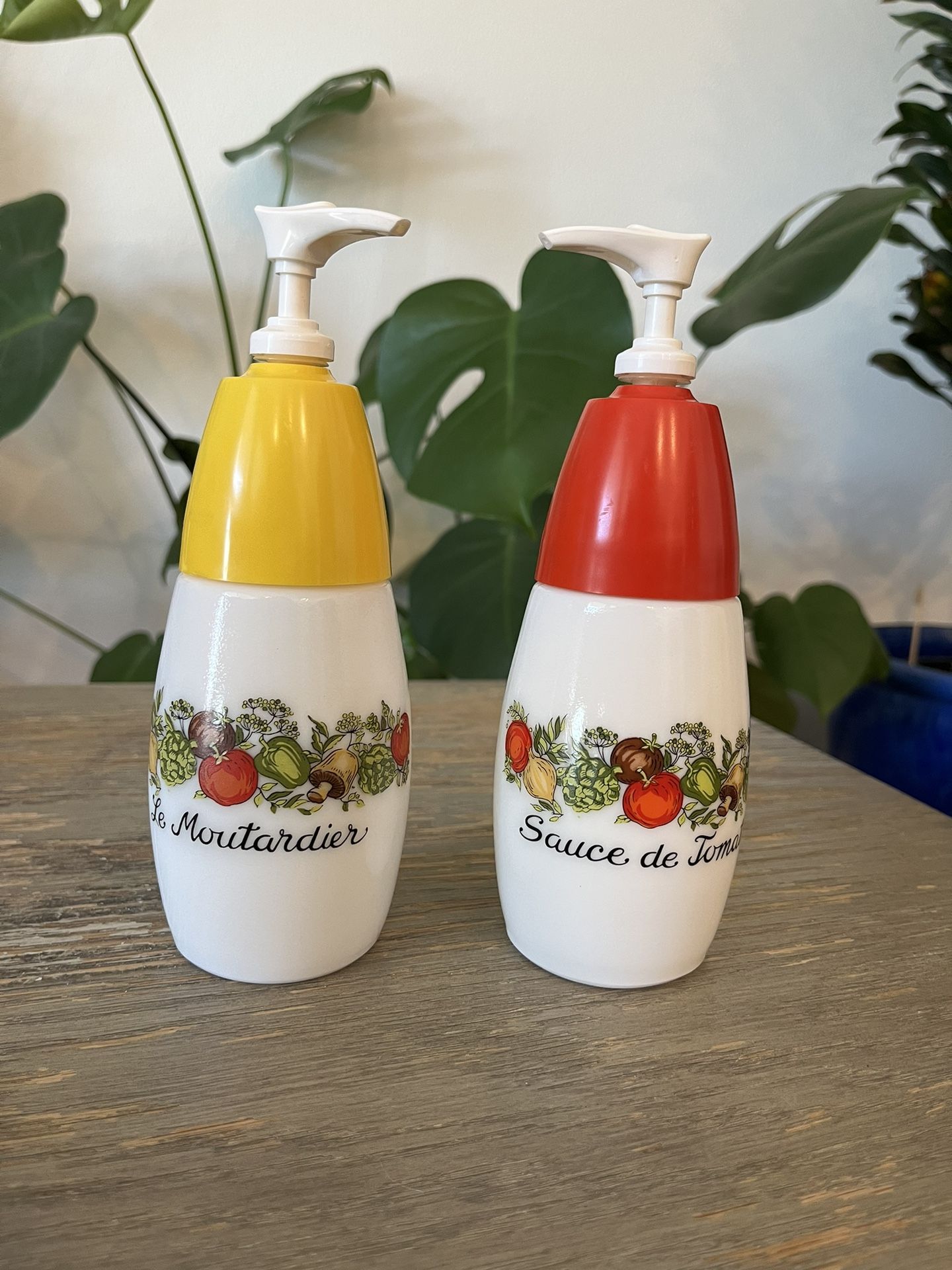 1970s Ketchup And Mustard Dispensers