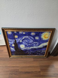 4 Van Gogh framed pictures for sale