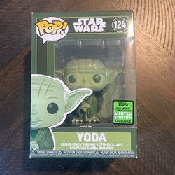 Funko Pop! Star Wars Yoda 124 Spring Convention 2021 Limited Edition Exclusive