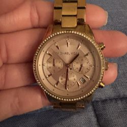 Rose gold Mk Watch 