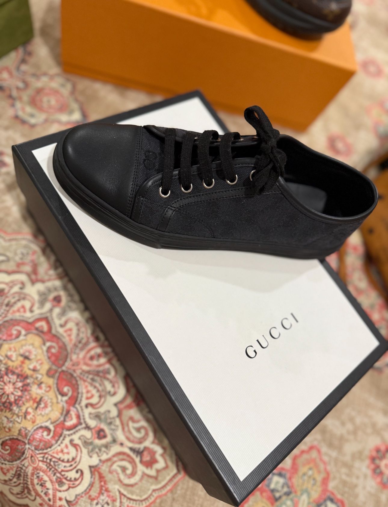 Black Gucci Sneakers