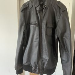 100% Real Leather Men Jacket 