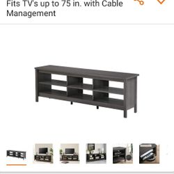 Sunbury TV Stand(Black)