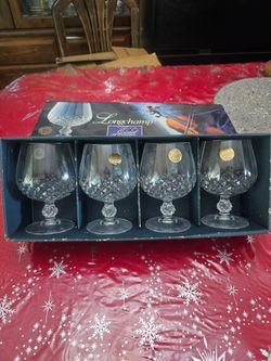 Crystal goblets