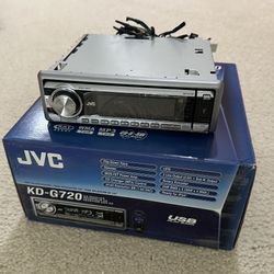 JVC KD-G720 Car Stereo CD Player Usb w/ Remote