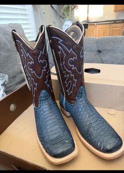 New authentic python boots