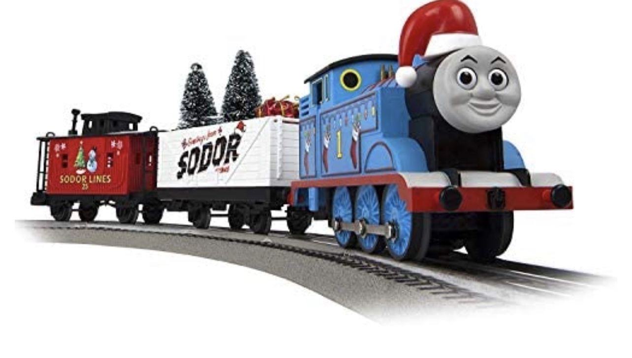Brand new unopened Lionel Thomas & Friends Christmas Freight Electric O Gauge Model Train Set w/ Remote and Bluetooth Capability