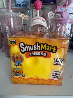 Crazy Fun SmushMart Cheese Squishy Toy