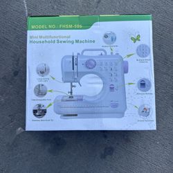 12 Stitch Multi-Function Sewing Machine, Household Sewing Machine, Electric Sewing Machine, Portable Sewing Machine,Double-line Two-speed Reverse Stit
