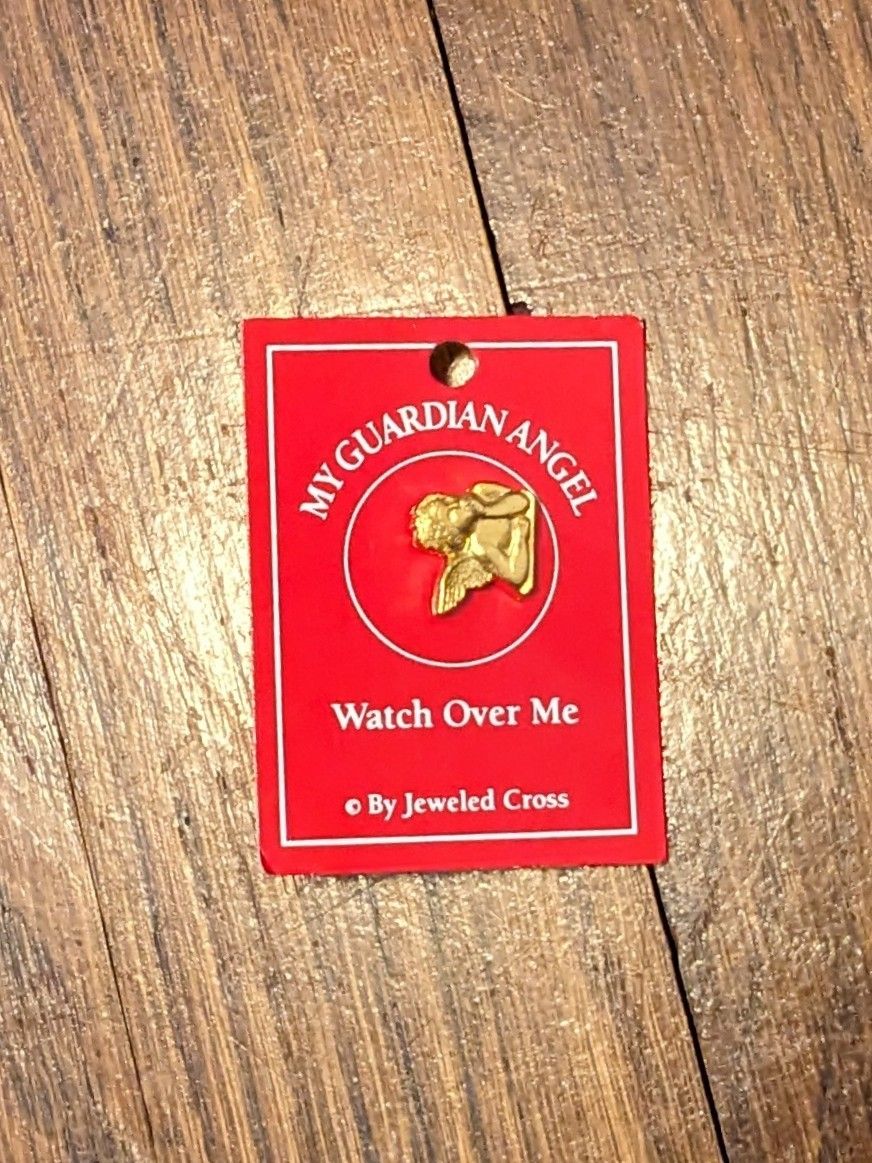 My Guardian Angel "Watch Over Me" Pin