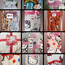 hello kitty blankets 