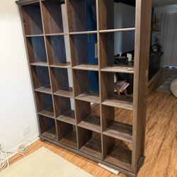 Free - IKEA Wood Bookshelves 