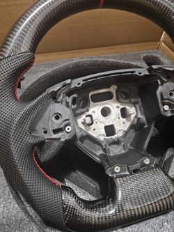 BRAND NEW 2016-2024 CHEVROLET CAMARO Real Carbon Fiber Steering Wheel