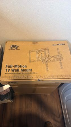 Full motion tv wall mount