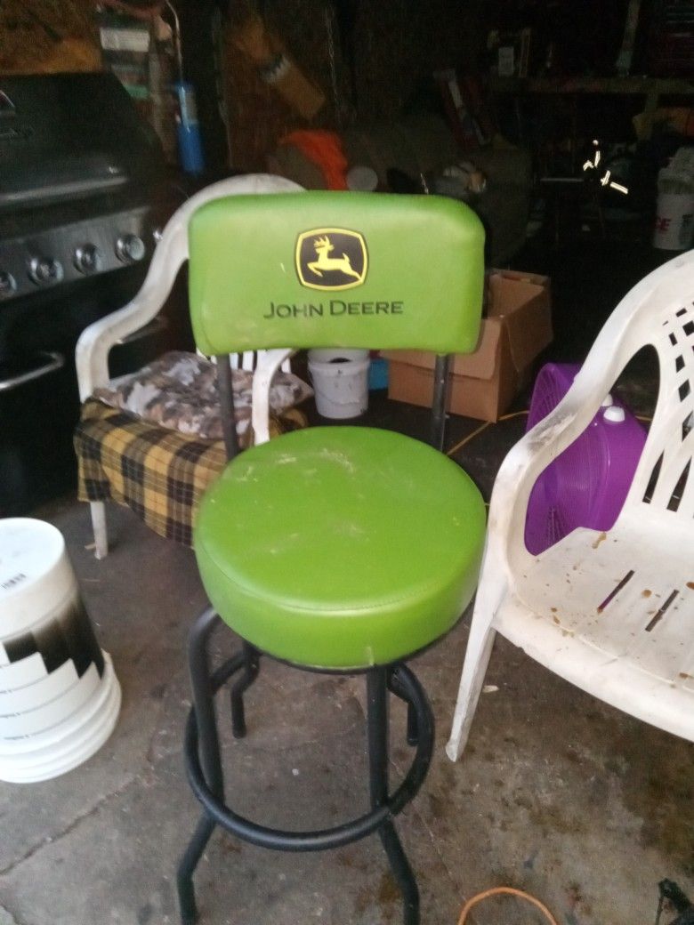 John Deere Swivel Shop Stool