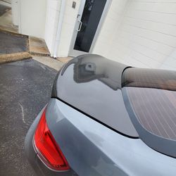 E92, CSL Style Carbon Fiber Deck Lid/ Trunk