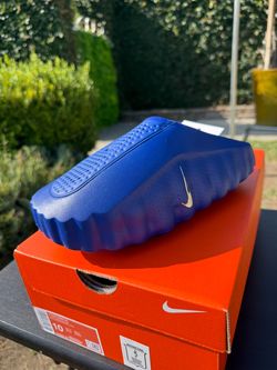 Nike Mind 001 Slides Blue Size 10w / 8.5m Brand New