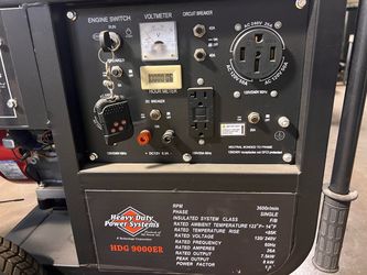 9000 watt Tri fuel generator