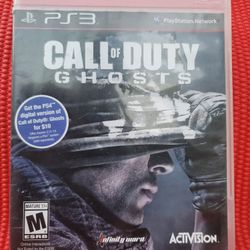 Call Of Duty Ghosts Playstation 3