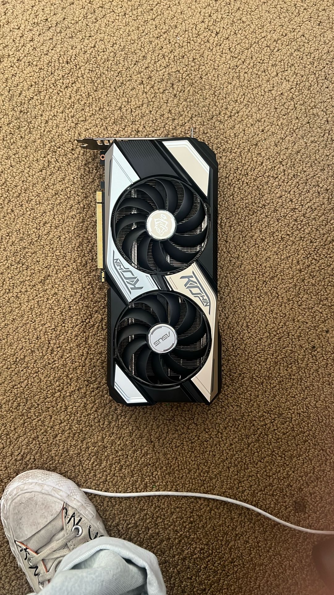 Used ASUS KO NVIDIA GeForce RTX 3060 Ti OC Edition 8GB LHR GDDR6 (no Box)