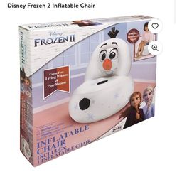 Brand new Olaf from Frozen inflatable chair 
