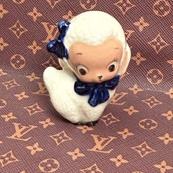 Vintage Cute Little Lamb Figure