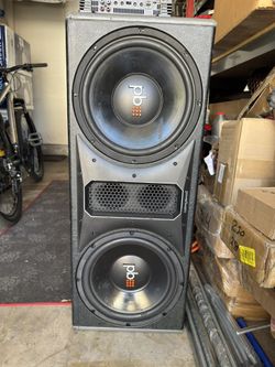 Subwoofers Double 12” Like New $150