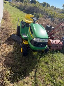 John Deere LA105 Riding Mower – 20HP V-Twin Swap – $250 FIRM