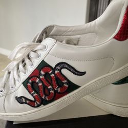 Gucci Ace Snake Sneakers