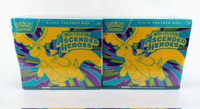 2x Pokemon Ascended Heroes ETB’s
