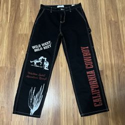Pacsun “California Cowboy” Baggy Carpenter Jeans