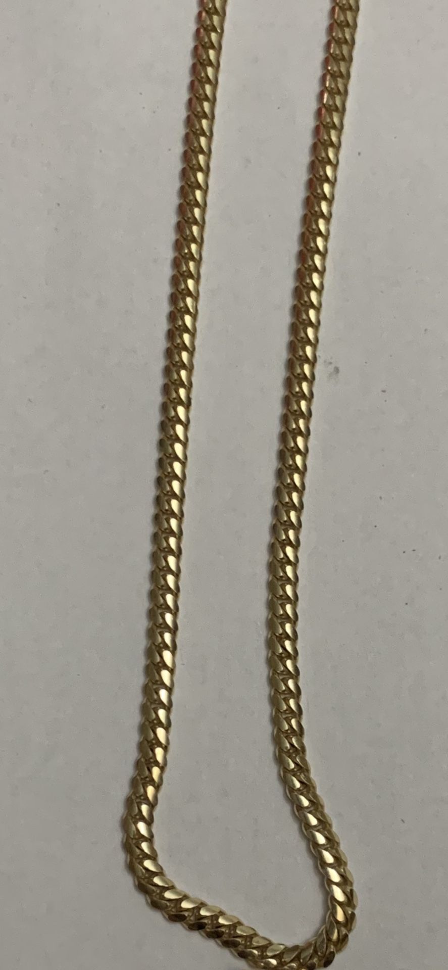 10K Gold Cuban Link Solid 27 Grams 24 inches Long