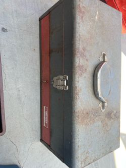 Tool box with tools