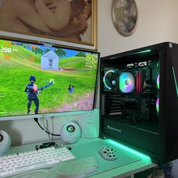 Black Gaming Pc Computer Desktop RTX 4060 / i9-9900K