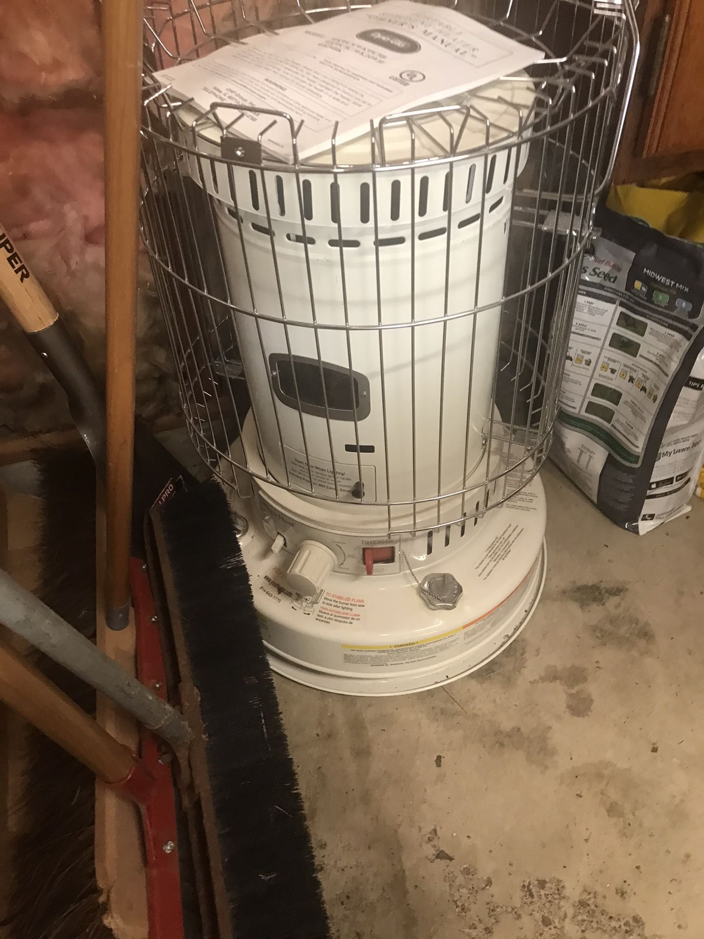 Portable Heater With Kerosene Oil