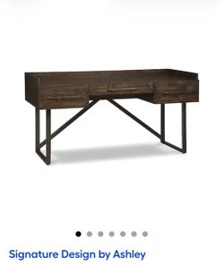 Sturdy wooden desk